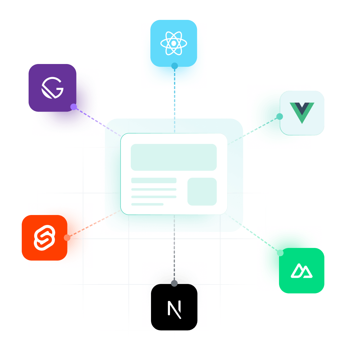 Hygraph headless CMS works with preferred frontend technologies