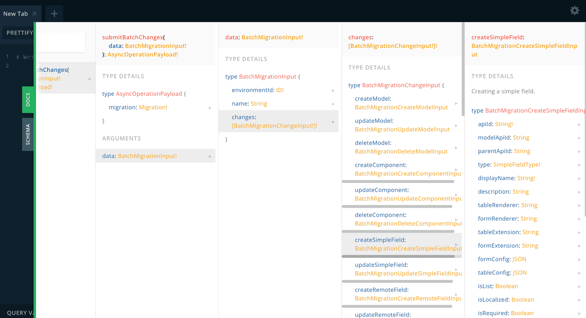 submitBatchChanges mutation