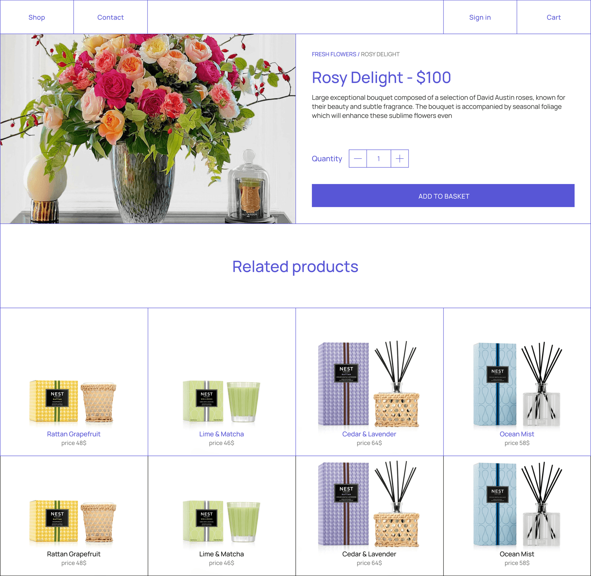 Product Page mock image