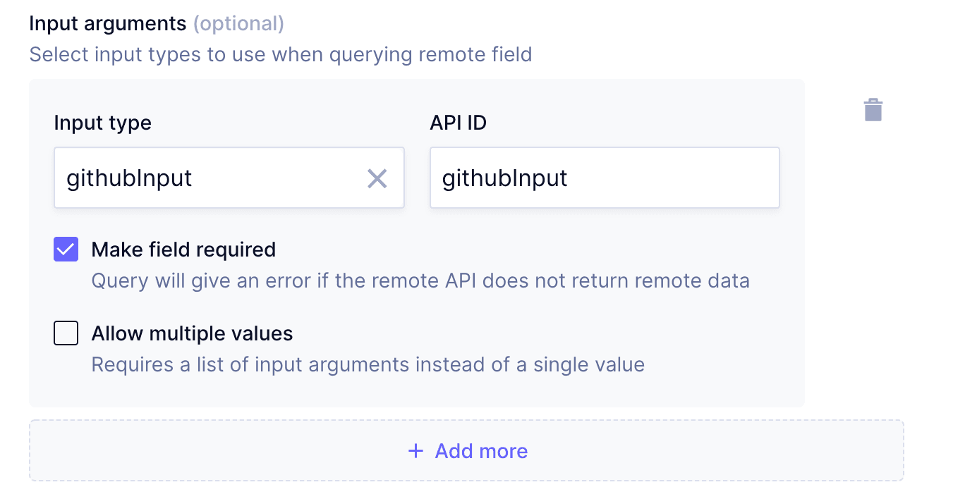 Example - Input argument