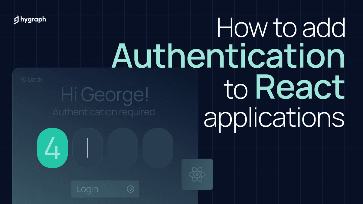 How to add authentication to React applications