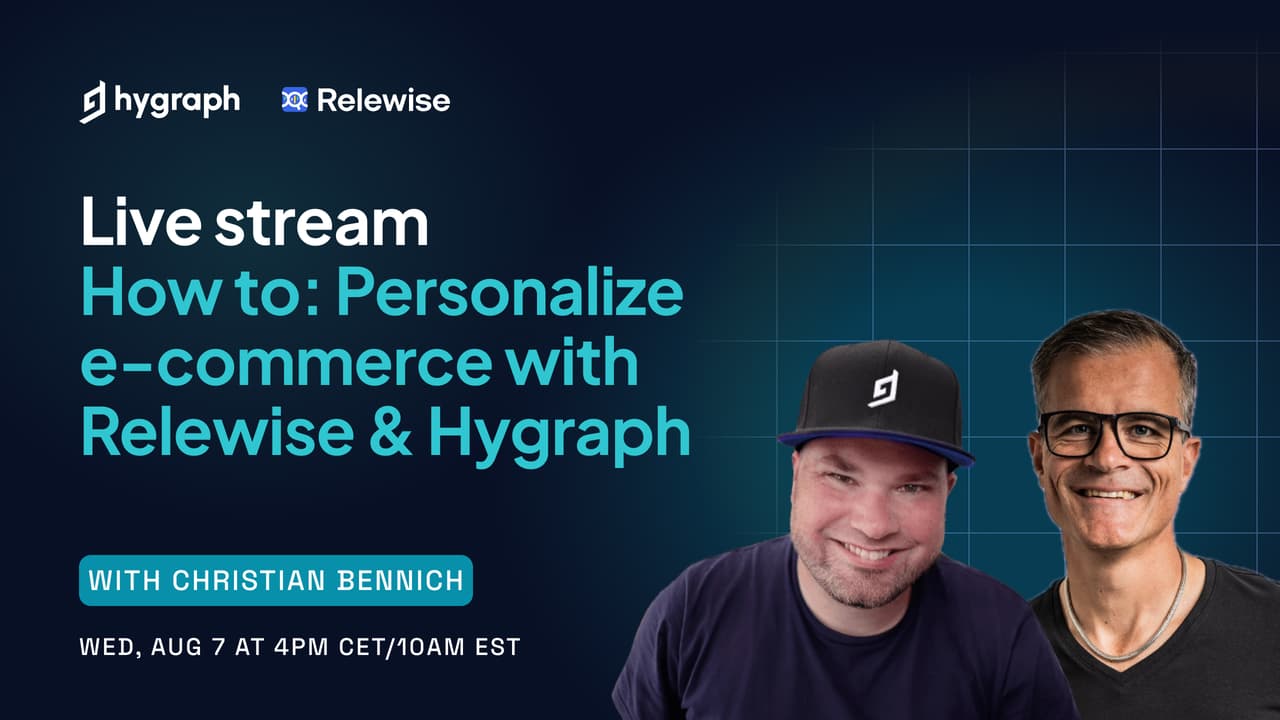 Cover image for How to personalize e-commerce with Relewise and Hygraph