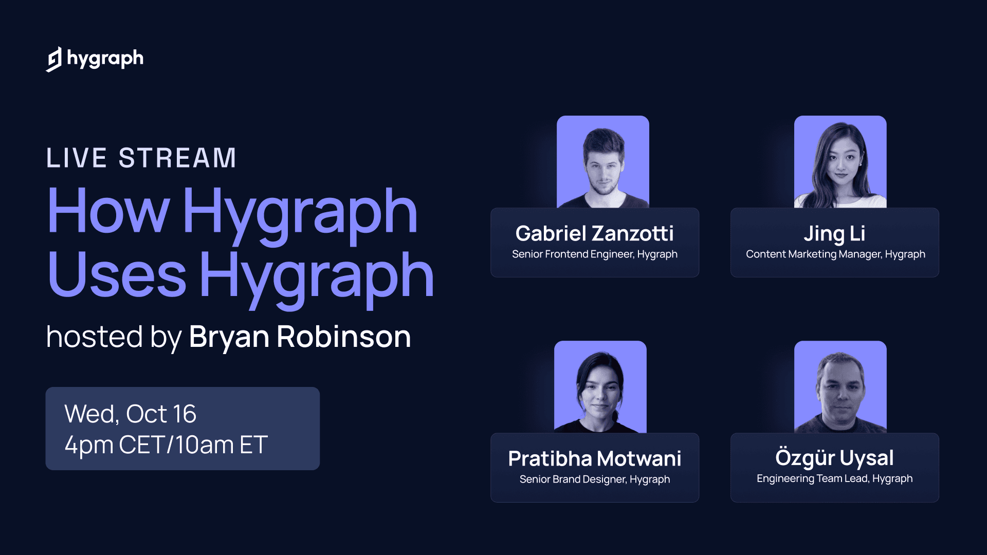 how hygraph uses hygraph livestream 2024