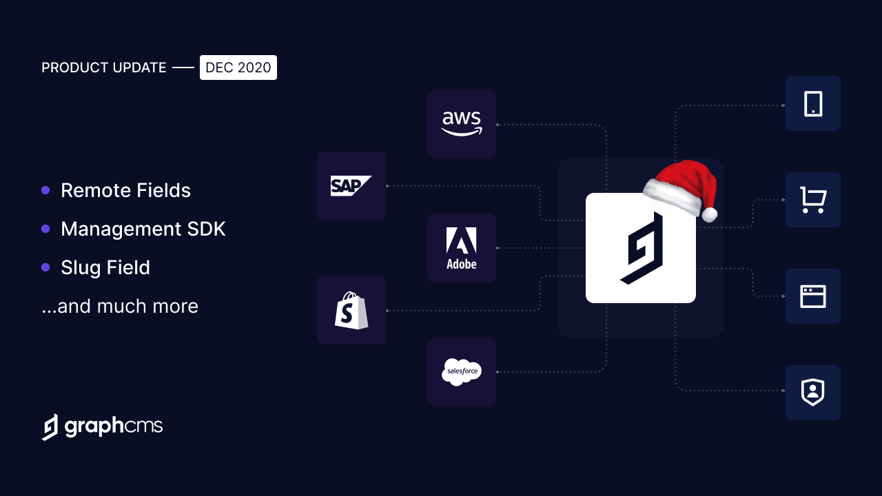 Hygraph Product Update - December 2020