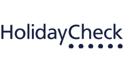 HolidayCheck logo grey scale