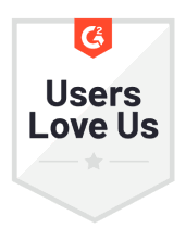 G2 Users Love Us badge for summer 2024