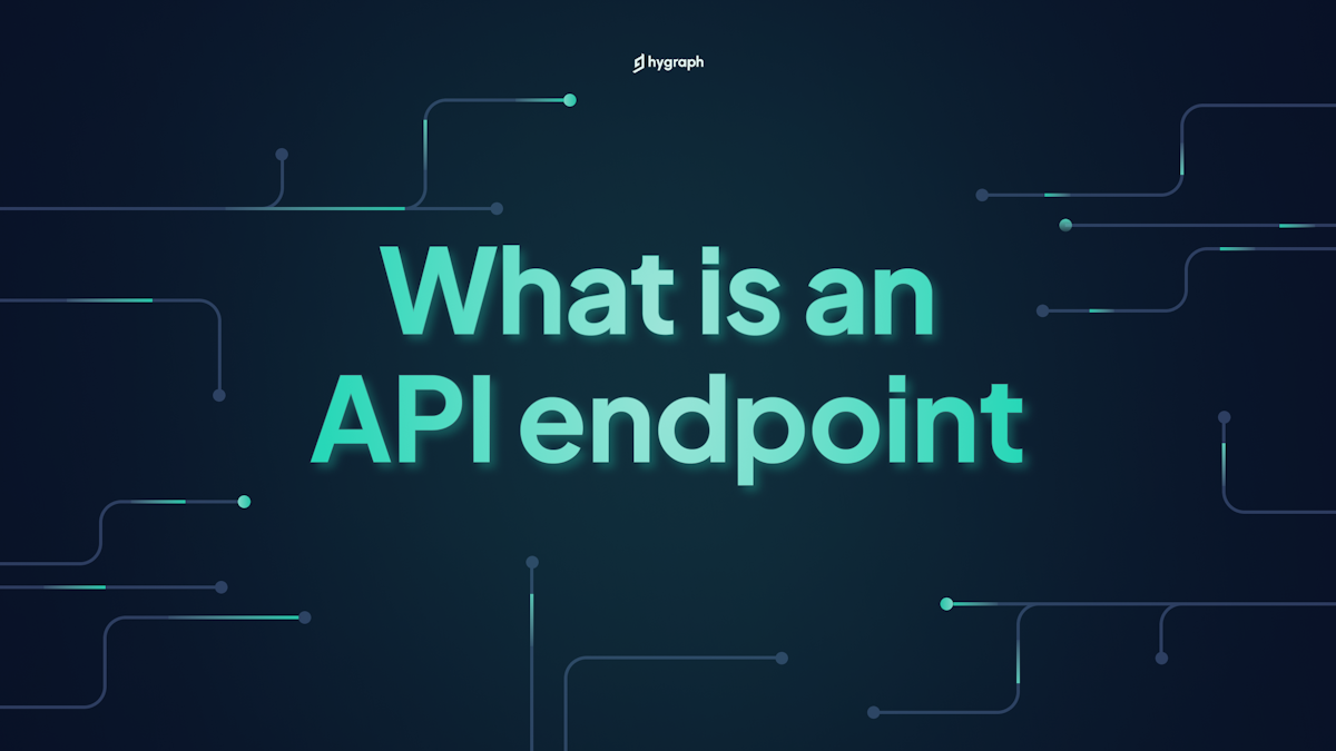 What is an API endpoint