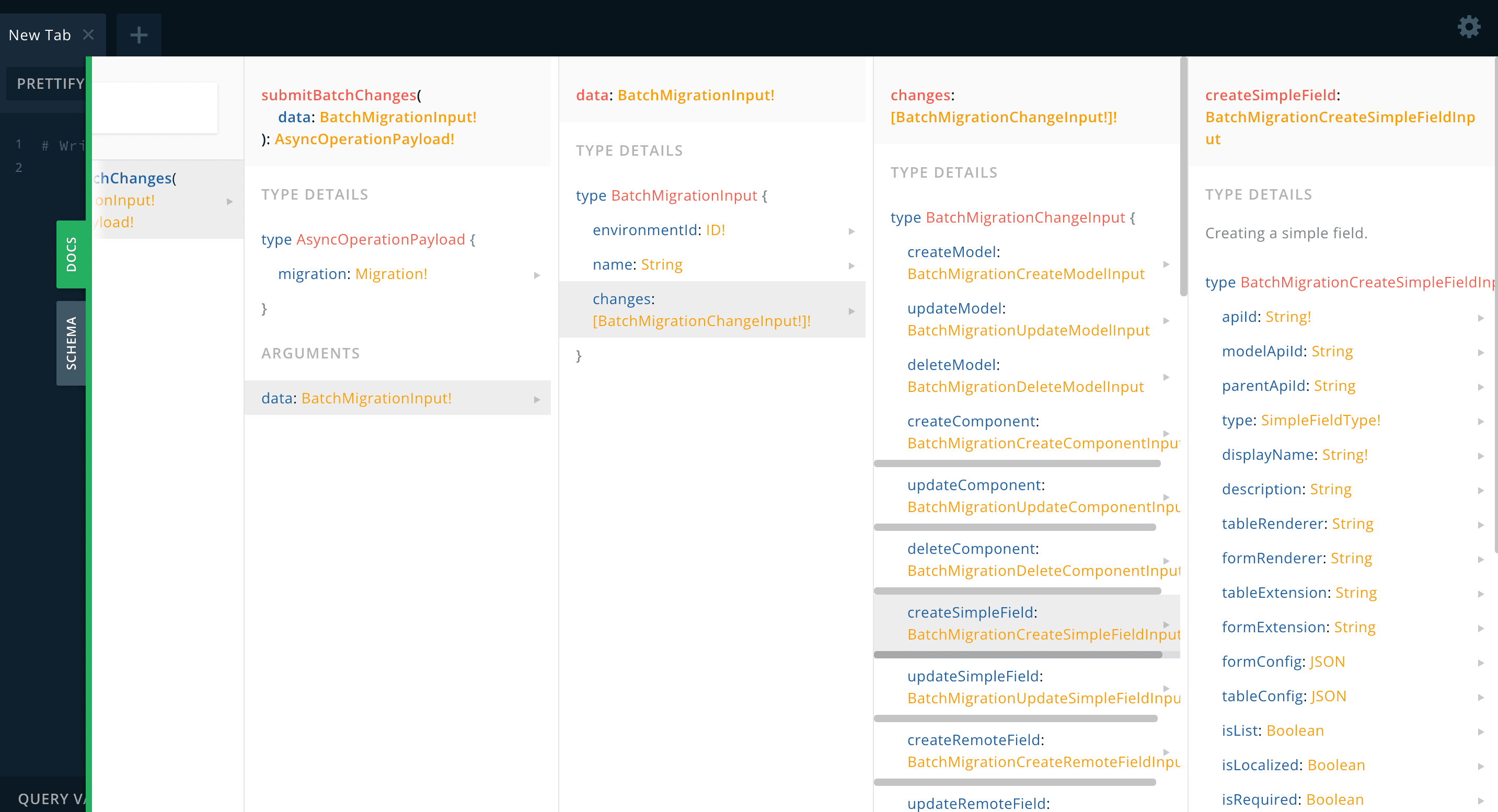 submitBatchChanges mutation