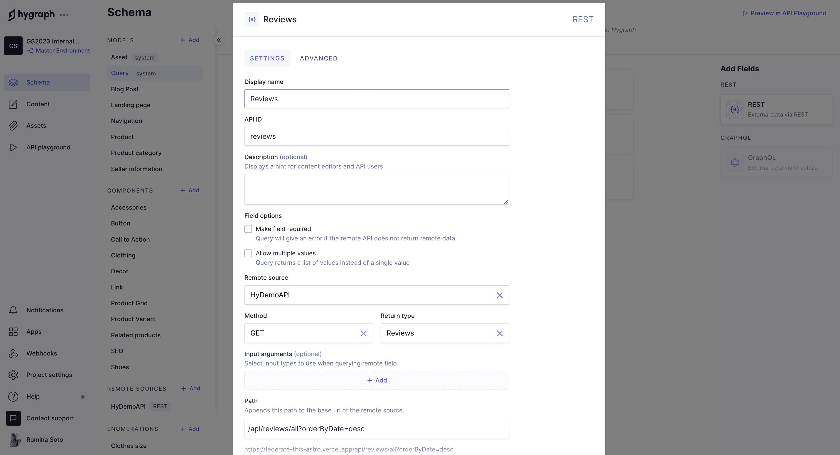 Complete Top-level Remote Field