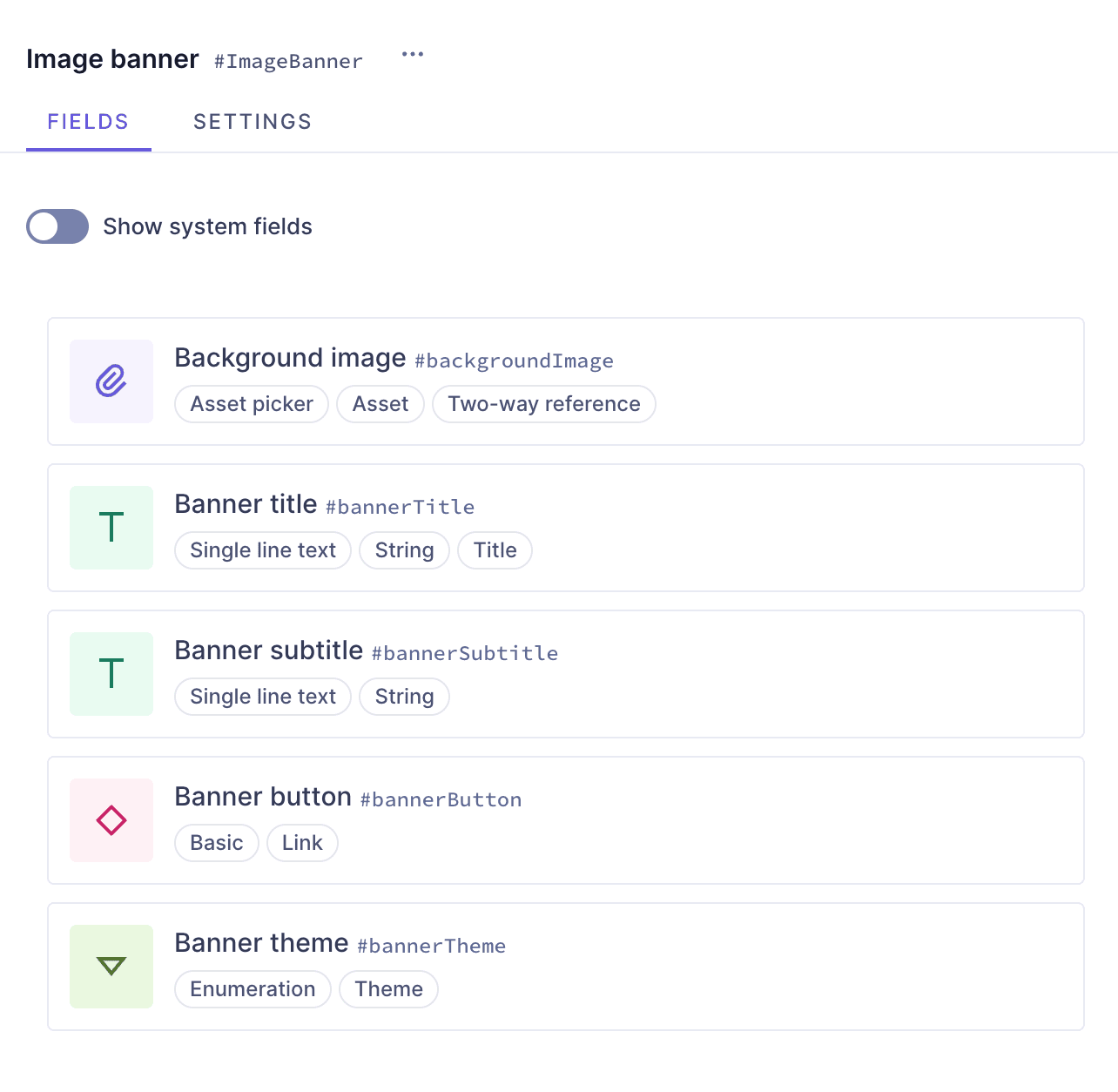 Banner Componennt Image banner Hygraph Recipe | Hygraph