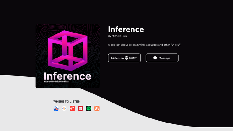 Inference podcast powered by GraphCMS