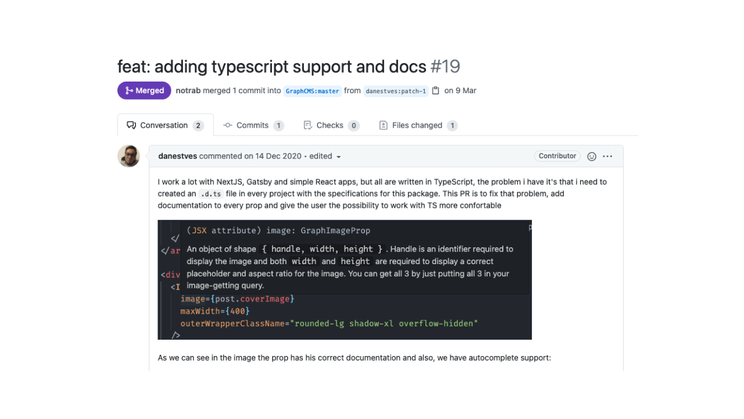 GraphCMS Typescript Support