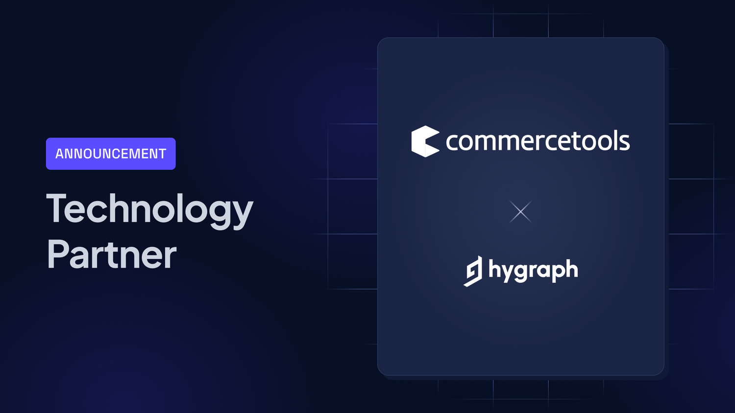 commercetools and hygraph logos