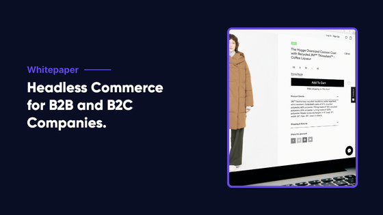 Headless Commerce and Headless CMS for B2B and B2C Companies