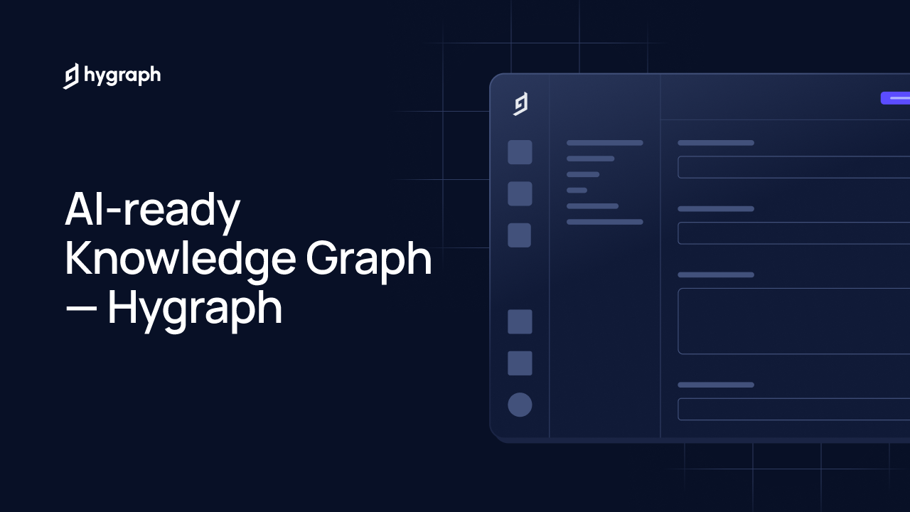 Screenshot of Hygraph, Content graph built for AI agents, not just for web pages