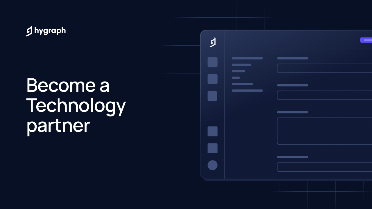 Become a Technology partner | Hygraph