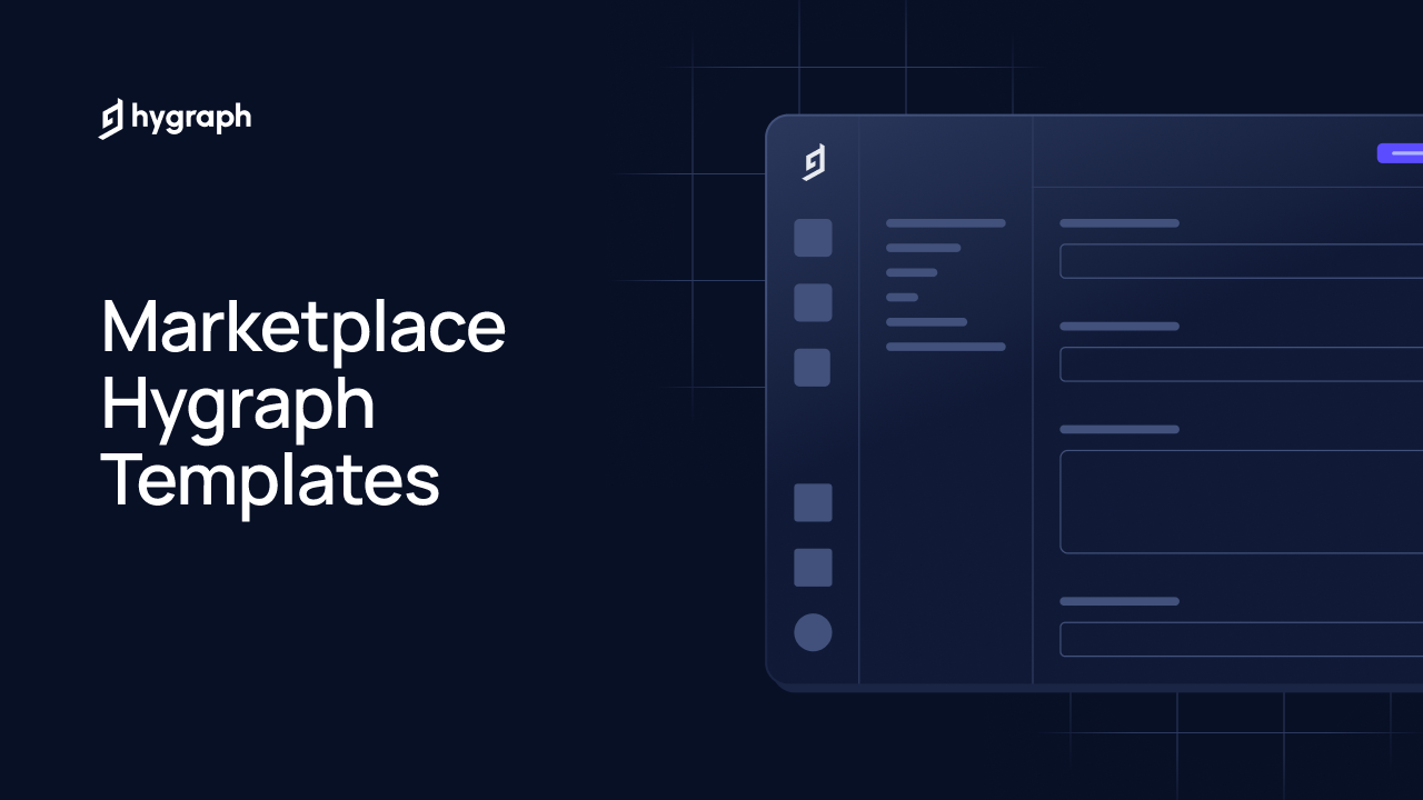 Marketplace Hygraph Templates Hygraph