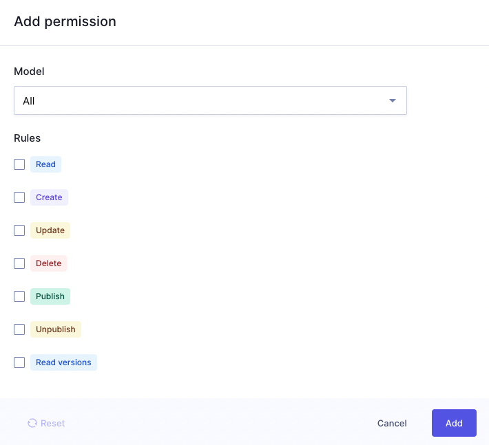 Add Content permissions