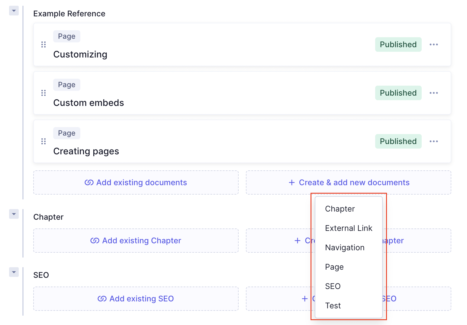 Add a union type content entry relation